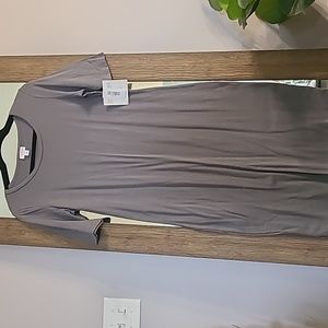 Gray LuLaRoe Julia Dress